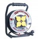 Przedłużacz szpulowy 30m bębnowy guma 3x2,5 PSG/4-3-30 Rum-Lux 1