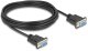 DELOCK Kabel Seriell D-Sub9 5m Bu/Bu mit schmalem St-Gehäuse 1