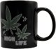 Mad Monkey - Tasse "High Life Weed" - mit Farbwechsel 1