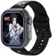 abyx Smartwatch Fit Touch 5 Sasuke Uchiwa         space grau 1