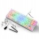 Sharkoon Gaming Tastatur Crystal Shark   weiß             DE 13