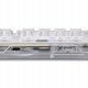 Sharkoon Gaming Tastatur Crystal Shark   weiß             DE 8
