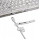 Sharkoon Gaming Tastatur Crystal Shark   weiß             DE 9