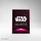 Gamegenic: Star Wars Unlimited Card Game - Art Sleeves - Card Back Magenta 3