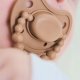 LUU KIDS-SMOCZEK 3-6M MILK HAZELNUT 5