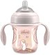 Chicco Kubek treningowy z miękkim ustnik 200ml beż 4m+ (691115) 1