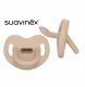 Canpol SUAVINEX - 308637-SMOCZEK 100% SILIKONOWY ANATOMICZNY SX PRO/6-18M/BEŻOWY/COLOUR ESSENCE 6