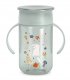 SUAVINEX - 402793-KUBEK TRENINGOWY 360*   340ML/NIEKAPEK/12M+/MIĘTOWY/WONDERLAND 1