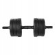 Spokey Hantle Pondus bitumiczne 2 x 10 kg Czarne 2