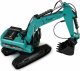 Amewi G704E Vollmetall Bagger 1:14 RTR petrol 2
