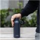 Quokka Solid With Strap - Butelka termiczna ze stali nierdzewnej 510 ml z paskiem (Slate) 2