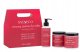 SYLVECO_SET Zimowy Zestaw Do Ciała Czerwony peeling do ciała 265ml + żel pod prysznic 150ml + olejek do ciała 250ml 1
