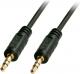 Kabel Lindy Jack 3.5mm - Jack 3.5mm 0.2m czarny (35640) 1