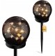 LAMPA SOLARNA KULA PRZYPALANA GLORIS 3000K 1