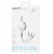 Kabel USB PROOVE USB-A - USB-C + microUSB + Lightning 1.2 m Biały (SB9453) 2