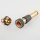 Bradas DYSZA REGULOWANA MOSIĘŻNA GW 3/4" Z PRZYŁĄCZEM NA KRAN GZ 3/4" 12,5cm BRASS SOFT 3