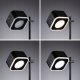 Lampka stołowa VARIA LED 3W DIM USB-C 2700K-6500K magnes klips 250/60lm 5V czarny / metal 5