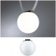 Oprawa systemu ULine BALL LED 8W 795lm 3000K 150mm IP20 48V czarny / aluminium 1