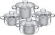 Silit Pot Set Toskana 4pcs stainless steel (7116001667) 1