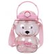 Butelka na wodę z uchwytem SWEET BEAR PINK 1000 ML BD27 4