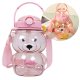 Butelka na wodę z uchwytem SWEET BEAR PINK 1000 ML BD27 5