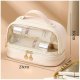 Kosmetyczka organizer na kosmetyki czarna dwupoziomowa 23x13,5x16cm KS115CZ 7