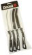 Szczotka do czyszczenia fug szczelin mycia kuchni wąska szczelinowa dluga 4 x 230mm (2X biała + 2x czarna) nylon 5