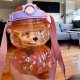 Butelka na wodę z uchwytem SWEET BEAR VIOLET 1000 ML BD26 3