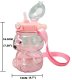 Butelka na wodę z uchwytem SWEET BEAR VIOLET 1000 ML BD26 6