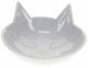 DUVO+ MISKA CERAMICZNA DLA KOTA 175ml     JASNOSZARA 14x14x6.5cm  15508 1