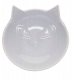 DUVO+ MISKA CERAMICZNA DLA KOTA 175ml     JASNOSZARA 14x14x6.5cm  15508 1