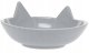DUVO+ MISKA CERAMICZNA DLA KOTA 175ml     JASNOSZARA 14x14x6.5cm  15508 2
