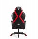 Fotel Gamingowy Diablo X-Horn 2.0 Small: czarno-czerwony 5