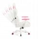 Fotel Gamingowy Diablo X-RAY 2.0 Small Size, biało-różowy 1