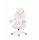 Fotel Gamingowy Diablo X-RAY 2.0 Small Size, biało-różowy 5