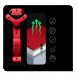 Fotel Diablo Chairs X-Player 2.0 Small karmazynowo-antracytowy 9