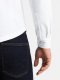 Dzianinowa koszula męska SLIM FIT z długim rękawem  biała V1 OM-SHCS-0177 XL 5