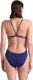 Damski Strój kąpielowy WOMEN'S SWIMSUIT LACE BACK SOLID 5