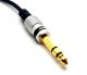 Adapter jack 6,3mm wtyk-gniazdo 3,5mm z przewodem 2