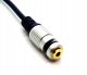 Adapter jack 6,3mm wtyk-gniazdo 3,5mm z przewodem 3