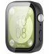 Czarne Etui 360 + Szkło Ochronne do Huawei Watch Fit 3 | 2w1 Pełna Ochrona 2