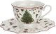 Filiżanka porcelanowa 150 ml + spodek Christmas Tree 1