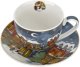 Filiżanka porcelanowa 220 ml + spodek Christmas City 1