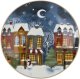 Filiżanka porcelanowa 220 ml + spodek Christmas City 3