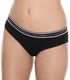 Brubeck Figi damskie hipster Active Wool czarne r. XL (HI10190) 1
