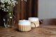 Vialli Design - Tulip zestaw dwóch szklanek z różowym uchem 350ml 3