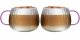 Vialli Design - Tulip zestaw dwóch szklanek z różowym uchem 350ml 9