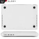 Etui ochronne do Apple Macbook Pro 14 - M1/M2/M3/M4 2021-2024 Alogy AirGuard Elastyczna obudowa bez odcisków palców Matowa Przezroczysta Biel 10