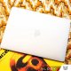 Etui ochronne do Apple Macbook Pro 14 - M1/M2/M3/M4 2021-2024 Alogy AirGuard Elastyczna obudowa bez odcisków palców Matowa Przezroczysta Biel 11