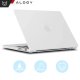 Etui ochronne do Apple Macbook Pro 14 - M1/M2/M3/M4 2021-2024 Alogy AirGuard Elastyczna obudowa bez odcisków palców Matowa Przezroczysta Biel 14